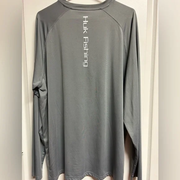 Men’s XL Long Sleeve HUK Pursuit Performance Fishing Shirt - Picture 3 of 3